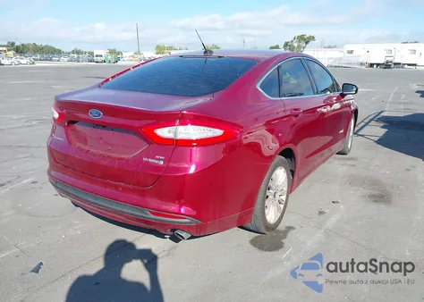 2013 Ford Fusion Hybrid Se из США, поврежденный, VIN 3FA6P0LU6DR356730